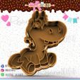 132-caballo-bebe-cabezon.jpg Horse heart cookie cutter - Caballito cabezon potrillo - Horse heart cookie cutter