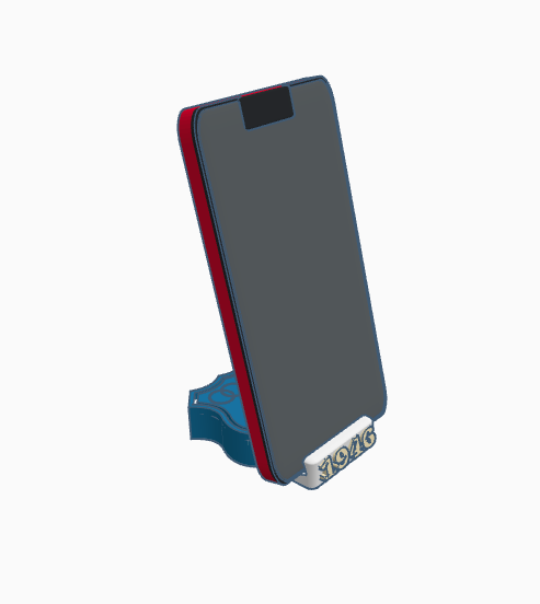 Millos-3.png Archivo STL Base celular Millonarios FC・Diseño imprimible en 3D para descargar, tresdgio