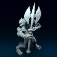 05.jpg Werewolf Warrior 3D print model