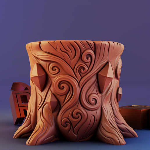 render_4.png Fantasy Tree pot
