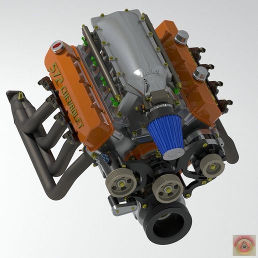 Chevrolet-572-COPO_3.jpg CHEVROLET 572 COPO - ENGINE