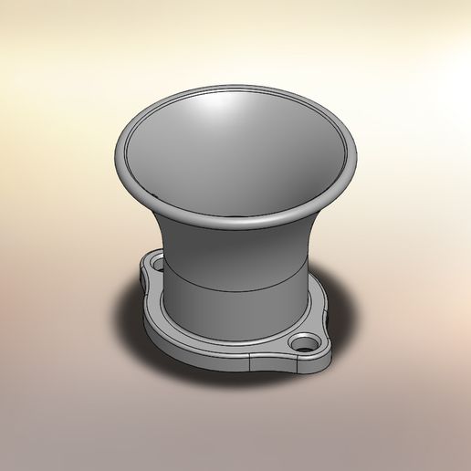 carburetor trumpet 3D model