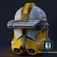 Commander-Bly-Helmet.jpg Commander Bly/Specialist Clone Trooper Helmet - 3D Print Files