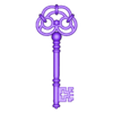 key1.stl Set of 4 fantasy ancient keys