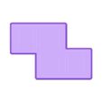 Z_Tetromino.stl 🟦🟥🟨 Tetris Keycap Fidget Keychain (Custom MX Mechanical Switch)