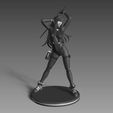 reika1.jpg Reika Shimohira Gantz Fan Art Statue 3d Printable