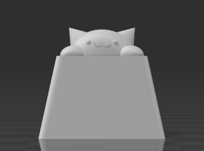 Front.png BONGO CAT KEYCAP | KEYCAP PARA TECLADO MECÁNICO CHERRY MX