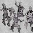Aztec Warriors Collection 1 Mystic Pigeon Gaming Web Small.jpg Aztec warriors and bard miniatures