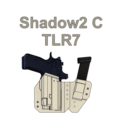 CZ Shadow 2 Carry TLR7 Sidecar Holster Mold