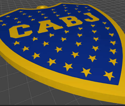 Key ring mouth 3D model