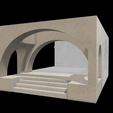 2023-01-17-145349.png Star Wars Jabba's Palace Alcoves (Jabba's Palace Diorama part 2) for 3.75" and 6" figures