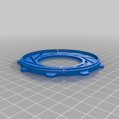 Halo_base.png Бесплатный 3D файл 12-лепестковый механизм диафрагмы [Aperture Science]・Шаблон для загрузки и 3D-печати, wakedream1234hmc
