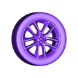wheel resized.stl MUSTANG 2016