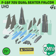 7x.png F-16F BLOCK 72V Fighting Falcon V23 (4 IN 1)