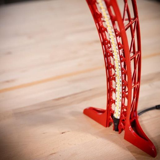 🔧 LED Arch 60 cm for Resin 3D printers・ 3D File for ・Cults
