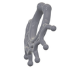 Fem-jewel-68-v4-05.png STL file fake Nose hook Pendant PIERCING Female Septum Barbaella male Non-Piercing Body Jewellery Weight femJ-68 3d print cnc・Model to download and 3D print