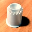 02.jpg Pastry icing bag nozzle - sultane blistered spout