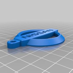 ac63b49e7daeb7e9839f9725f6a60f49.png Free 3D file Nissan Key Ring Version 2・3D printer design to download, MIKEYMCC