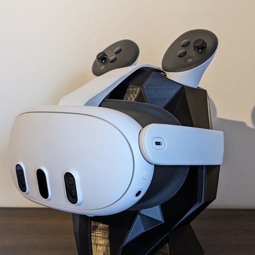 🎧 VR head stand・ STL File for 3D printing・Cults