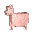 model-6.png Cute cow low poly