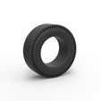 1.jpg Diecast rear tire of vintage dragster Version 9 Scale 1:25