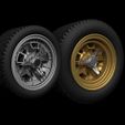 1-3.jpg 2 styles Campagnolo wheels from Lamborghini Miura