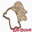 D.jpg LILO & STITCH COOKIE CUTTERS (SET OF 4 CHARACTERS)