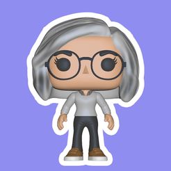 BPR_Render-471-CHICA.jpg STL file FUNKO GRANDMA・3D printable model to download