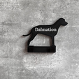 31-Dalmation-with-name.png Dalmation Dog Lead Hook