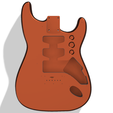 orange.png Standard Fender Strat Body Hardtail