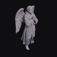 Saint_Flying_0003.jpg Flying Friar Angel Praying With Cross