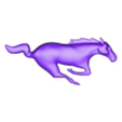 horse logo.stl ford mustang logo : high quality