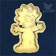 Maggie-1.png COOKIE AND CLAY CUTTER MAGGIE SIMPSON 2
