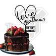 Topper-love-10-funny-air.png Funny love Cake topper - Love is in the air DO NOT BREATHE