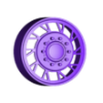 05_FRONT.stl STL PACK OF 10 MODELS OF DOUBLE ALUMINUM WHEELS FOR PICKUP TRUCKS