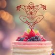 spiderman-topper-torta-adorno.jpg SPIDER MAN CAKE TOPPER