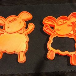 IMG_2136_display_large.jpg Free STL file Timmy Time Sheep Cookie Cutter・3D printing idea to download