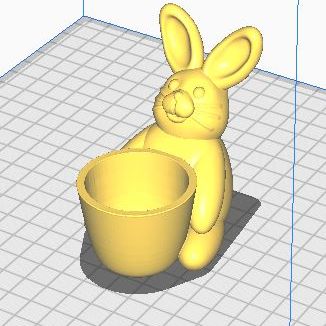 Cura.jpg Easter bunny egg cup