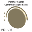 front.png German panzer Panther Ausf.D Communications hatch. 1/10 and 1/16