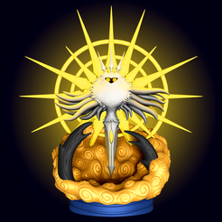 render_01.png 3D file Radiance - Hollow Knight・3D printable model to download