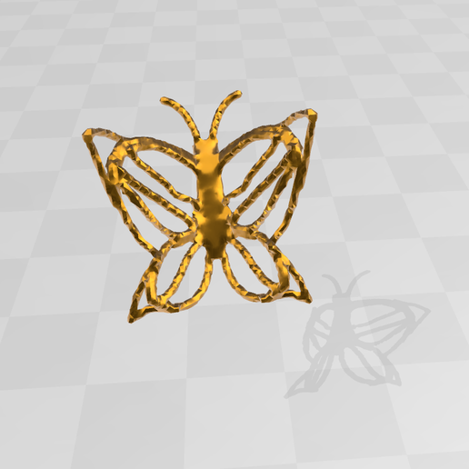 BUTTERFLY - 3D model önizlemesi