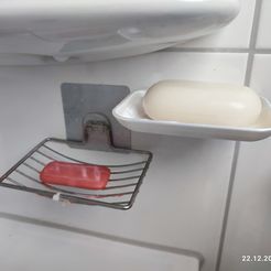 STL file Minimal Shower Organizer and Soap Dish・3D printable model to  download・Cults