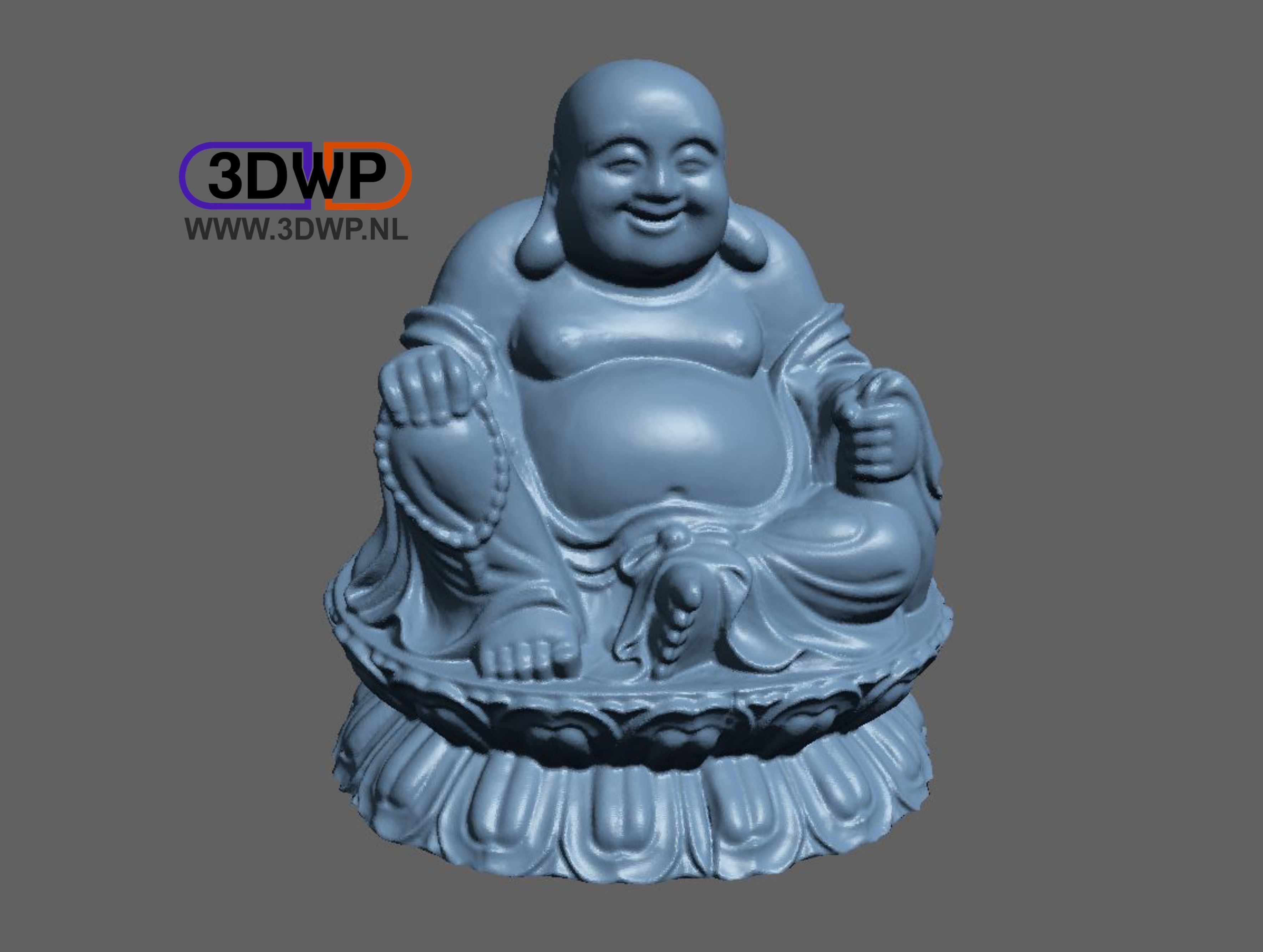 Buddha.jpg Télécharger le fichier STL Scan 3D d'une sculpture de Bouddha • Objet imprimable en 3D, 3DWP