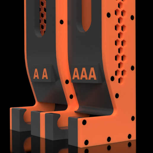 Tech battery holder