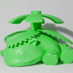 30669BC9-151B-45BE-BFD1-4E298A3A4CA1.JPG VENUSAUR SLEEPING (PART OF THE VENUSAURPACK, AND BULBASAUREVOPACK, READ DESCRIPTION)