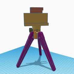 Tinkercad-3D-design-Exquisite-Juttuli-_-Tinkercad-05_01_2023-13_25_01.png STL file TELEPHONE TRIPOD・3D printable model to download