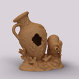 03708.png Ancient Amphora Aquarium Decoration