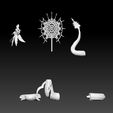 cut.jpg MEDUSA (Beakyung The White Viper) | SILKROAD FIGURE | SILKROAD ONLINE | 3D SCULPT |SRO FIGURE