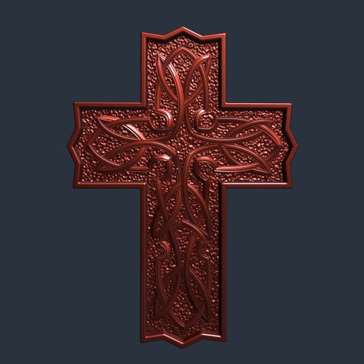 bandicam-2024-01-23-09-02-11-302.jpg Wall сross - 3D MODEL STL- files For CNC and 3D Printer.