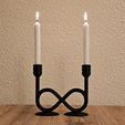 Infinity-Candle-Holder-2.jpg INFINITY CANDLE HOLDER FOR IKEA JUBLA CANDLES